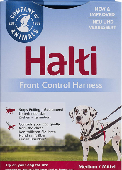 Harnais Halti pour chien anti-traction. The Company of Animals