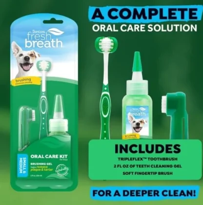 tropicliean-fresh-breat-oral-care-kit-for-dog-menthe