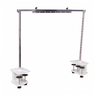 Poteau de toilettage double extra robuste