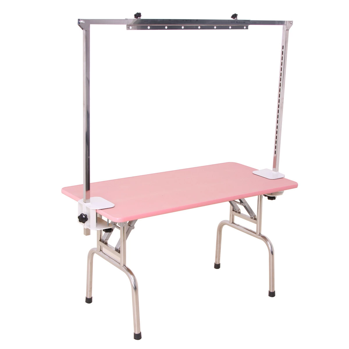 Poteau de toilettage double extra robuste